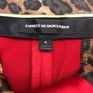 Express design studio satin shorts-size 4